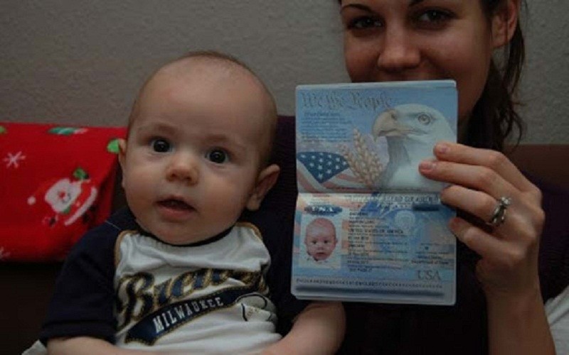Фото на паспорт новорожденного требования