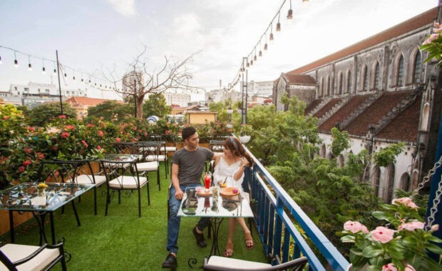 lựa chọn quán cà phê lãng mạn ở Hà Nội