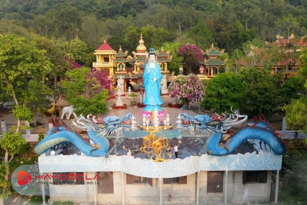 Chùa Thái Sơn là địa điểm du lịch Bình Dương linh thiêng