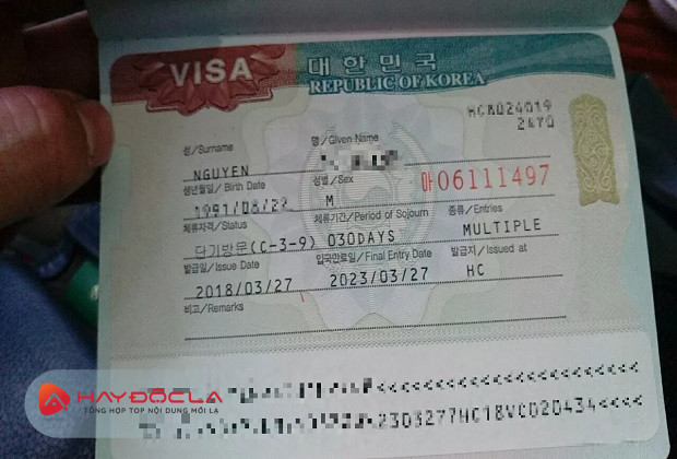 dịch vụ visa công tác hàn quốc - Visa Năm Châu