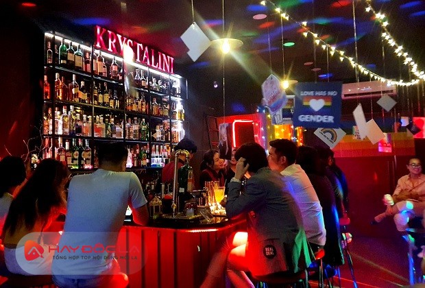 hidden bar quận 3, tphcm - Krystalini Cocktail Bar