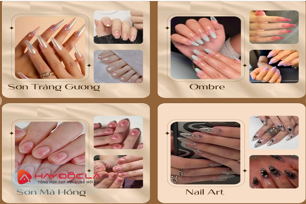 Tiệm nails đẹp phong cách Hàn Quốc TPHCM - Lisa Nail & Spa
